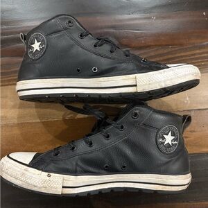 Converse Black and White High-Tops